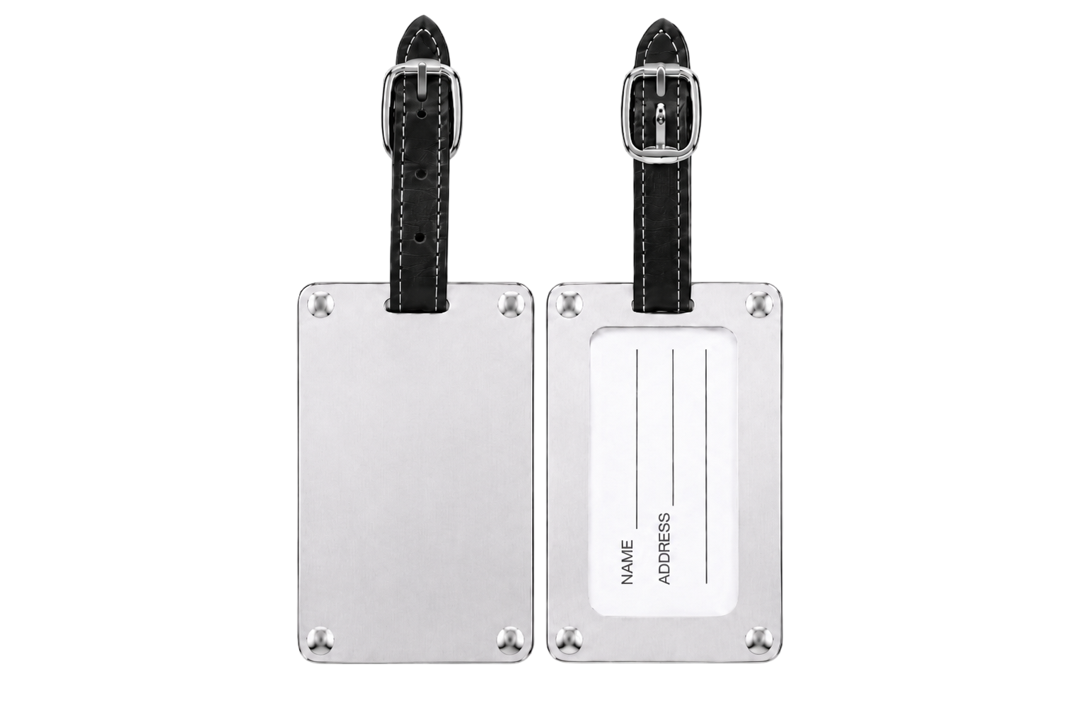 Luggage Tag - Black