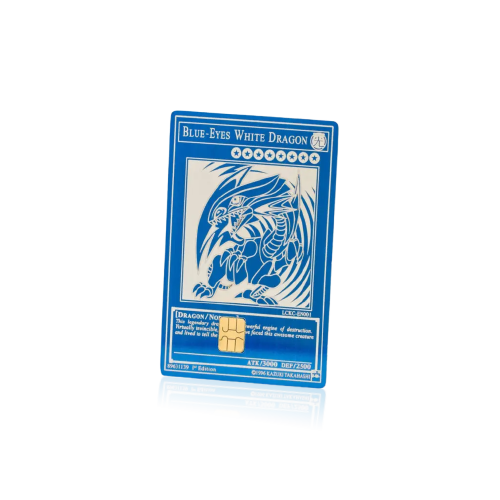 Yu-Gi-Oh! Card: Blue-Eyes White Dragon