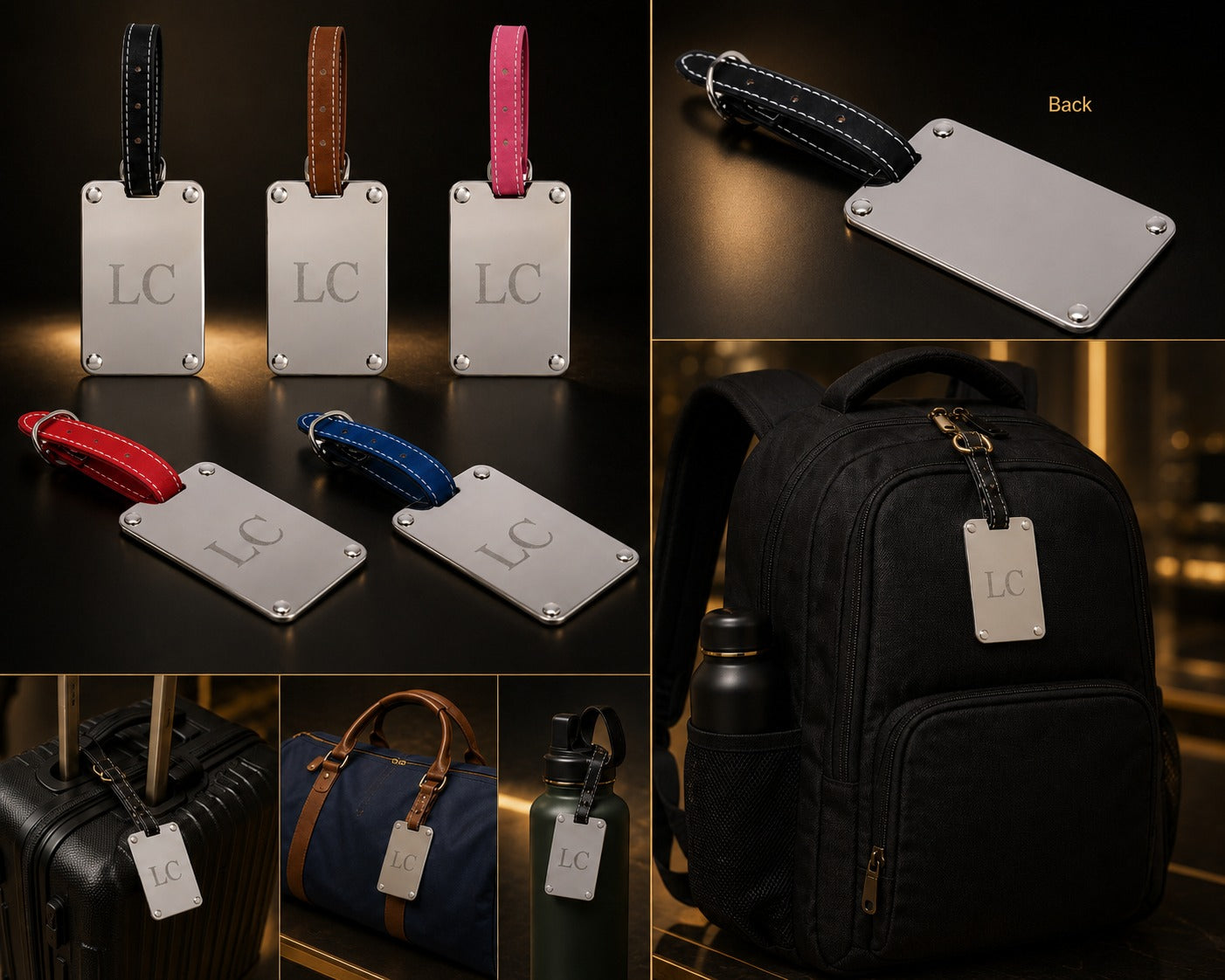 Luggage Tag - Black