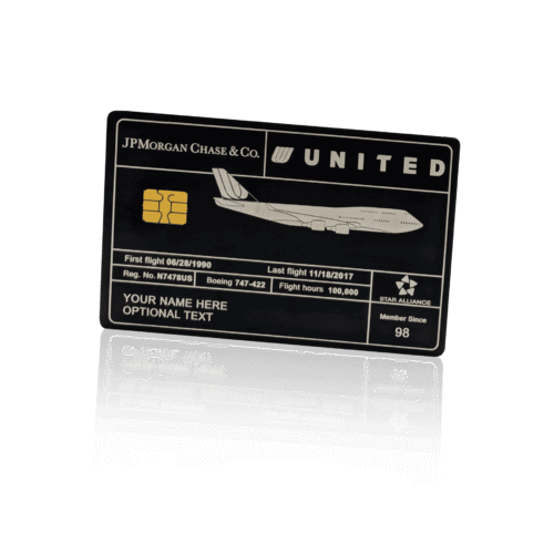 United 747 Airplane Design