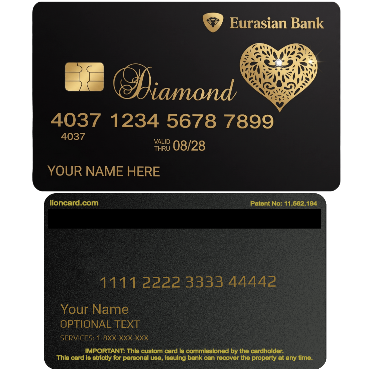 Diamond Eurasian Bank Design